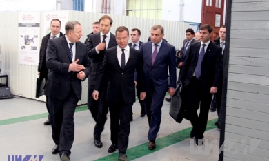 Председатель Правительства Д.А. Медведев посетил НИЦ ЦИАМ.